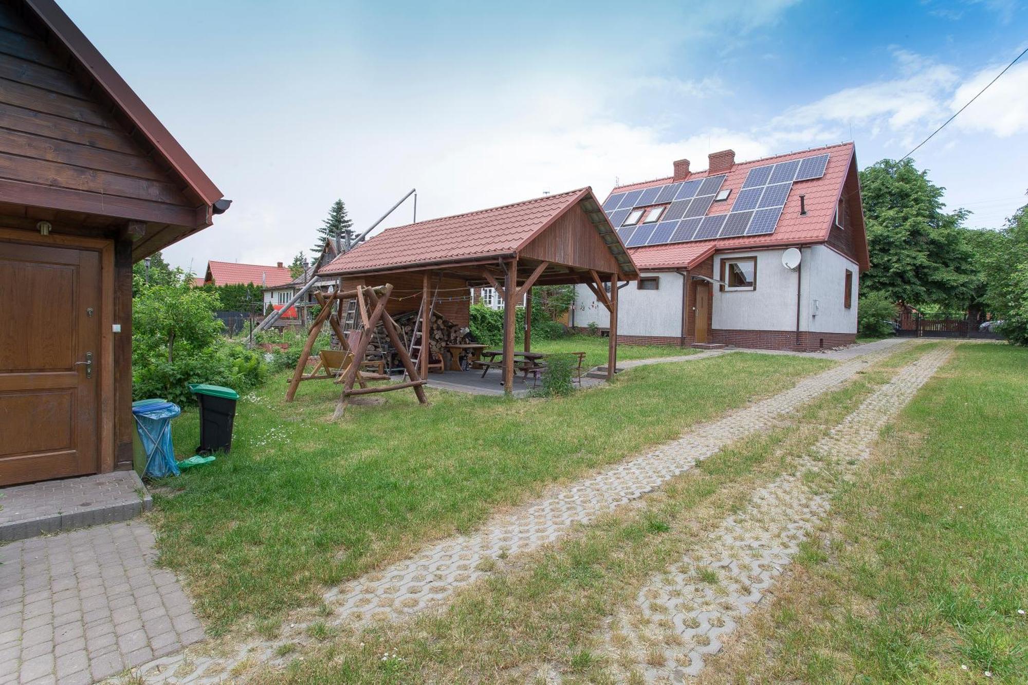 Happy Bison - A 5 Bedroom House With A Garden Bialowieza Ngoại thất bức ảnh